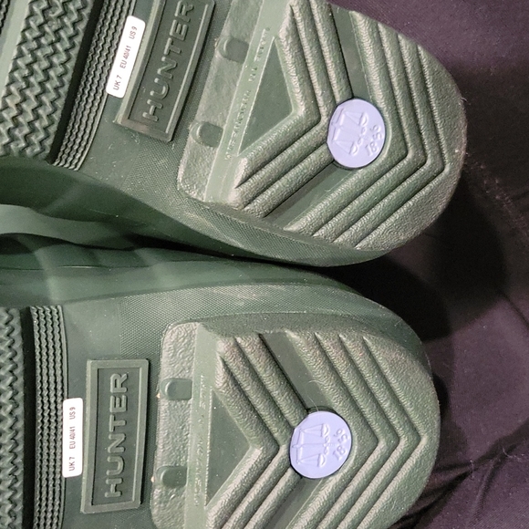 Hunter Boots Original Tall Matte Rain Boot in Hunter Green - Picture 4 of 4